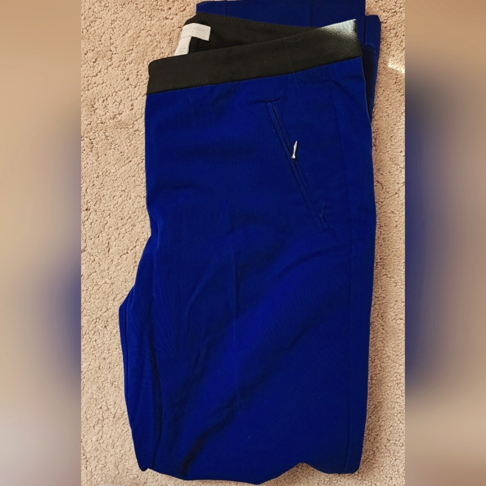 New York & Company Royal Blue Pants Size 2 Excellent Condition